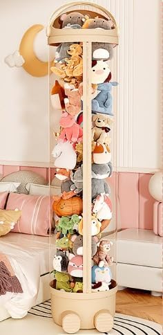 Plush Toys Storage 142 cm - Colors-Yellow