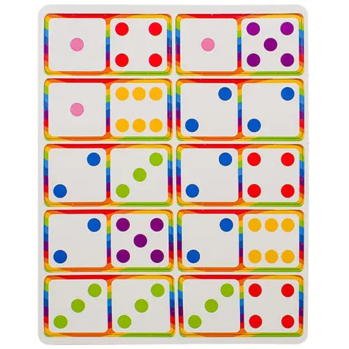 Rainbow Dominoes Game