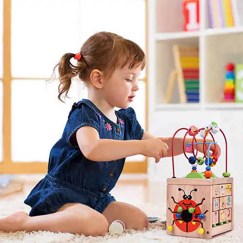 activity cube lady bug 7