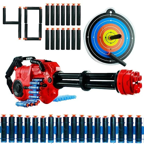 automatic toy gun 40 soft darts 1