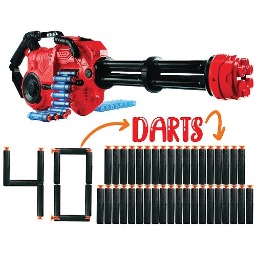 automatic toy gun 40 soft darts 7