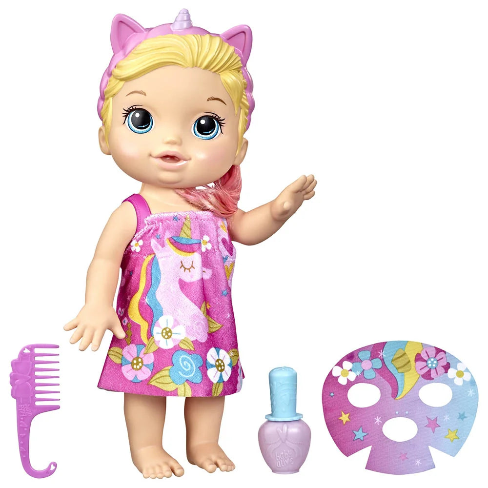 baby alive glam spa baby doll blonde 1