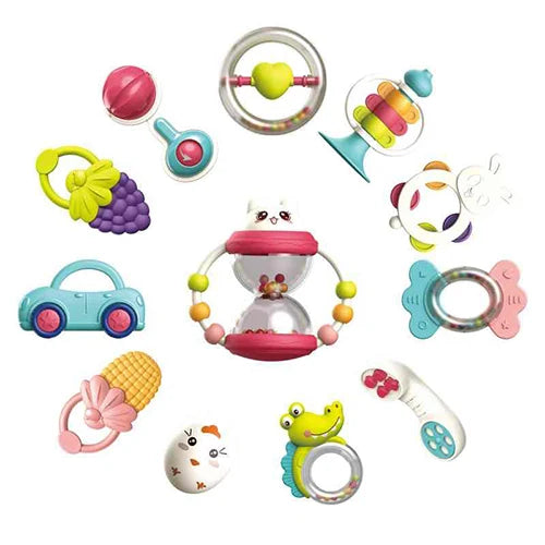 baby rattle 12 pc set 1