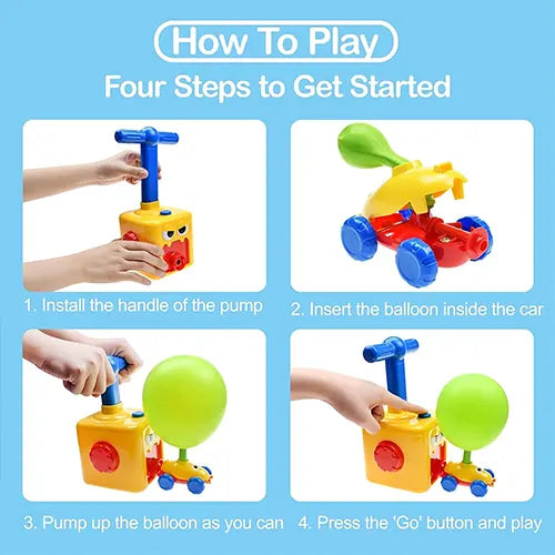 balloon air pumping car 3