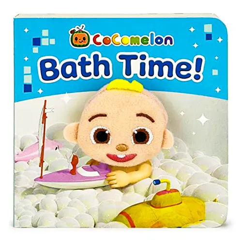 bath time cocomelon finger puppet