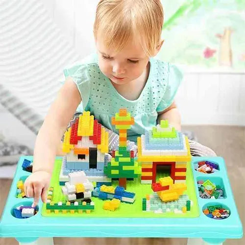 building blocks table multifunctional 300 pc 5
