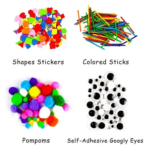 craft materials pack of 1500 pieces 3