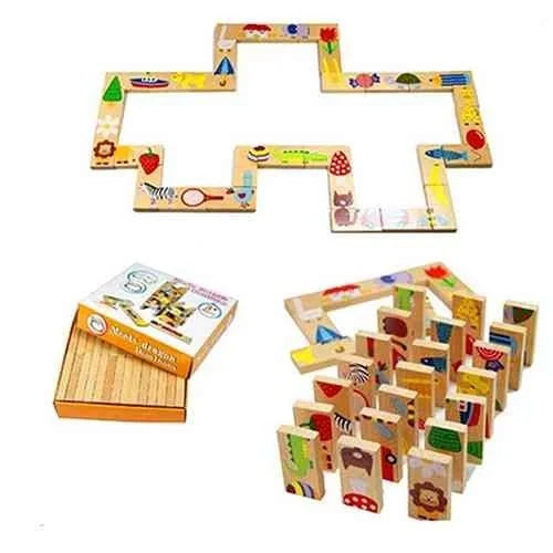 domino pictures wooden 1