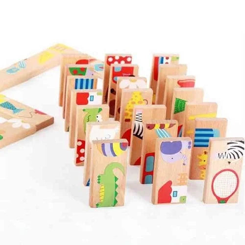 domino pictures wooden 2