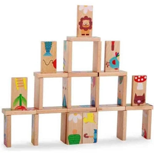 domino pictures wooden 4