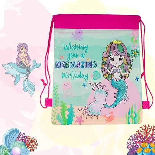 Drawstring Character Bags Pack of 20