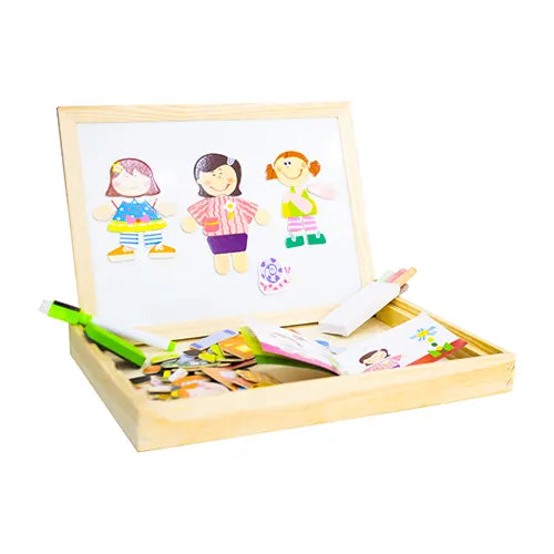 magnetic and drawing wooden board 1