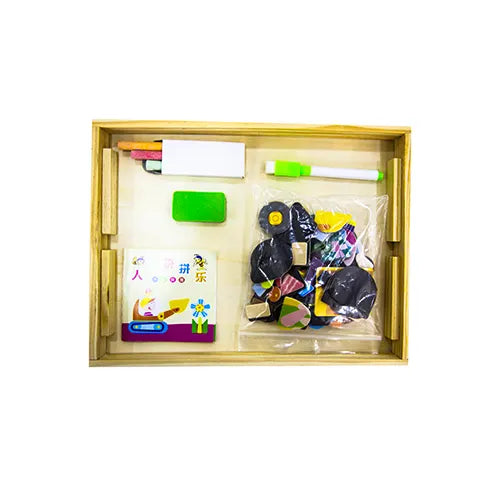 magnetic and drawing wooden board 4