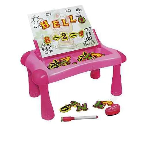 magnetic sketchpad desk pink 1