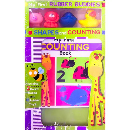 my first rubber buddies shapes and counting 2