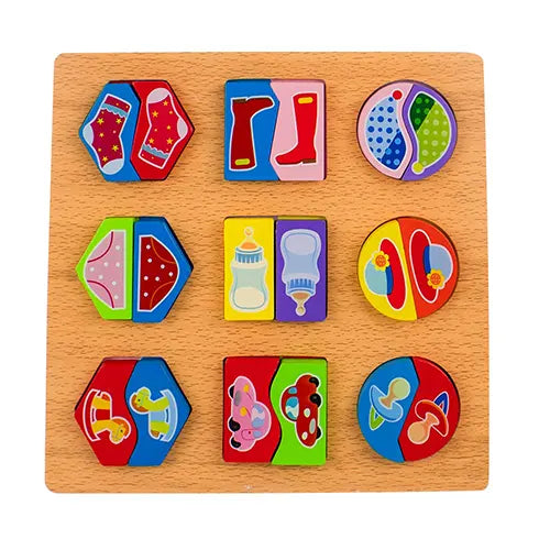 paired shape puzzle baby 2
