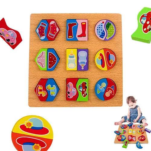paired shape puzzle baby 4
