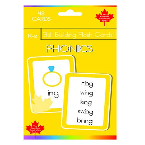 phonics skill building flash cards