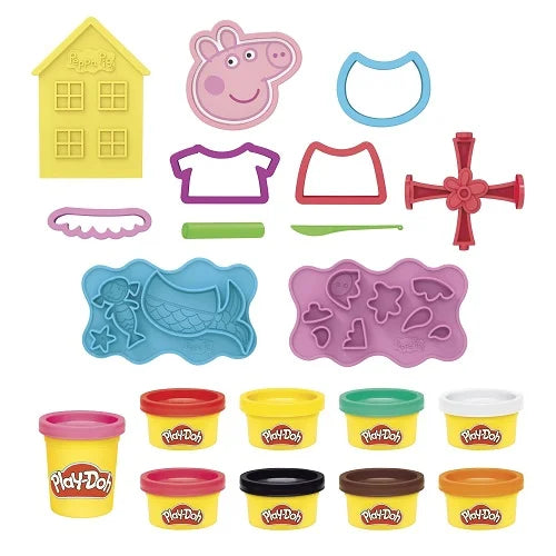 play doh peppa pig stylin set 2