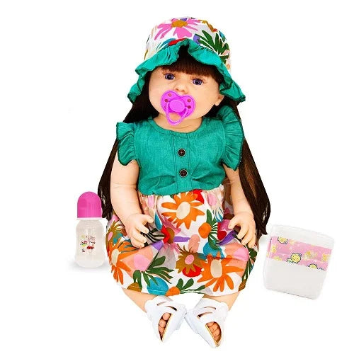 reborn doll with soft body 55 cm 1