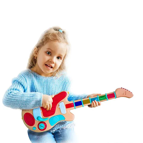 rocker guitar pink 2