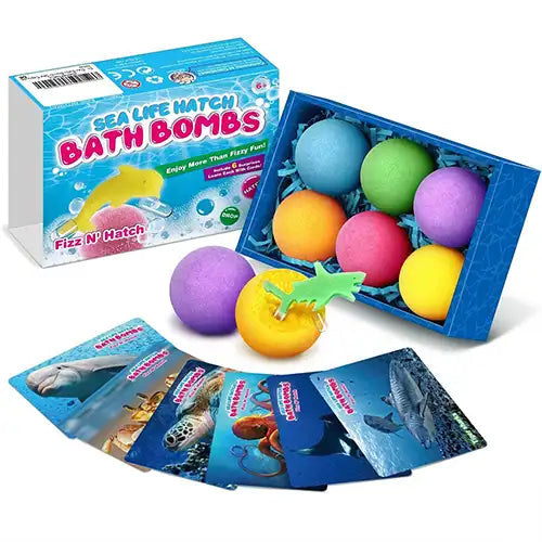sea life sponge bath bombs 1