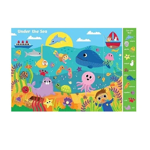 search and find animals listen and learn 4