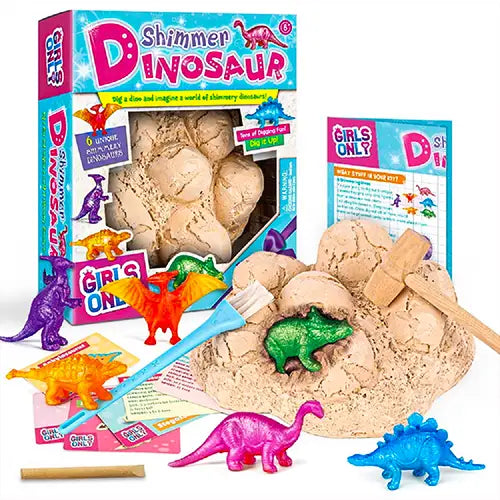 shimmer dinosaur dig kit 6 pc 1