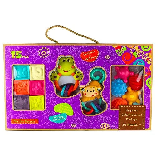 soft blocks and rattles set 1