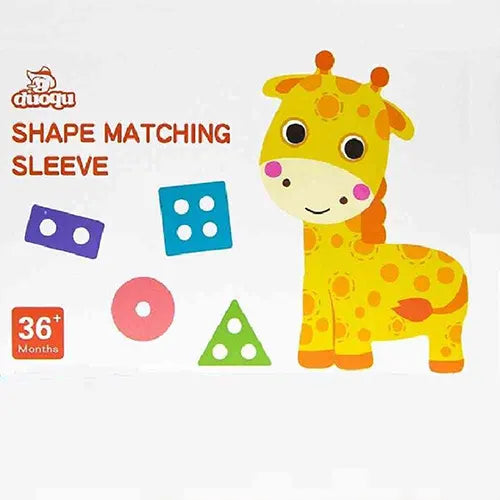 sorting shapes puzzle giraffe 6