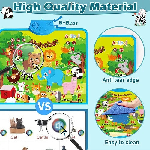 talking poster animal alphabet 2