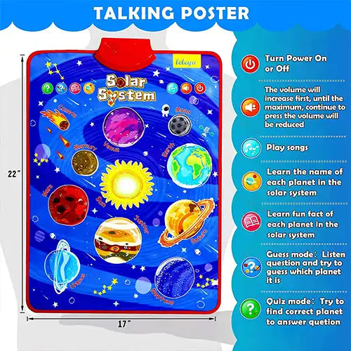 talking poster solar system 5