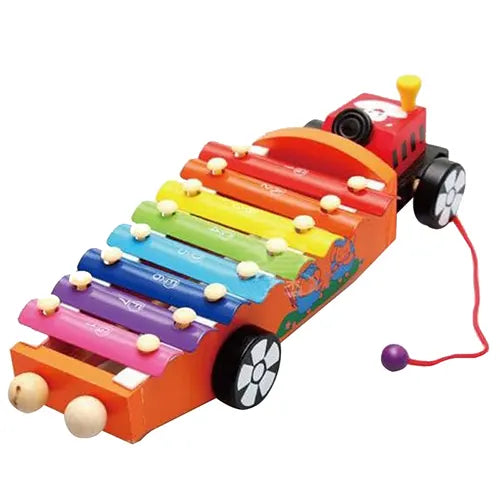 xylophone tractor wooden 6
