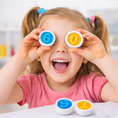 بيض متطابق - 12 قطعة