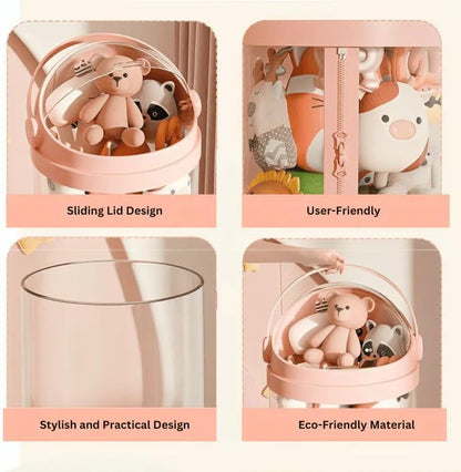 Plush Toys Storage 142 cm - Colors-Pink