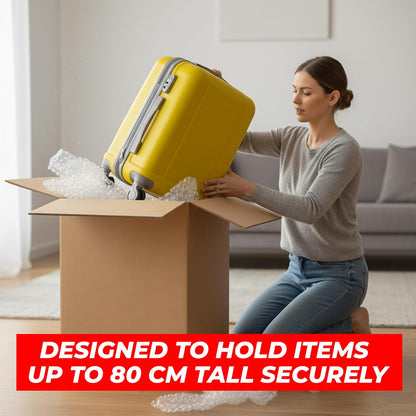 UKR Cargo Boxes 60x60x80 CM | 10 PC Heavy Duty 5-Ply Cardboard Boxes