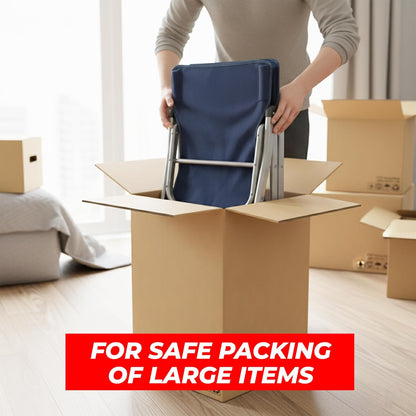 UKR Cargo Boxes 45x45x70 CM | 10 PC Heavy Duty 5-Ply Cardboard Boxes