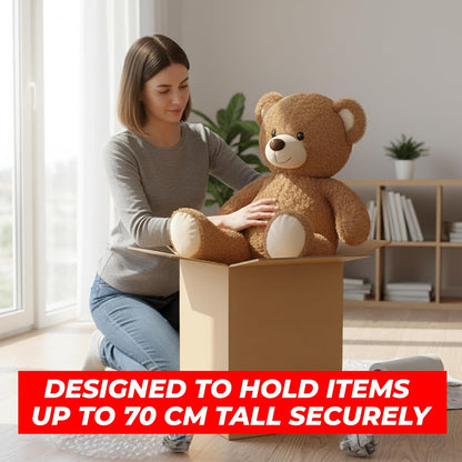 UKR Heavy-Duty Moving Box 55×50×70 cm | 10Pcs Large Empty Boxes