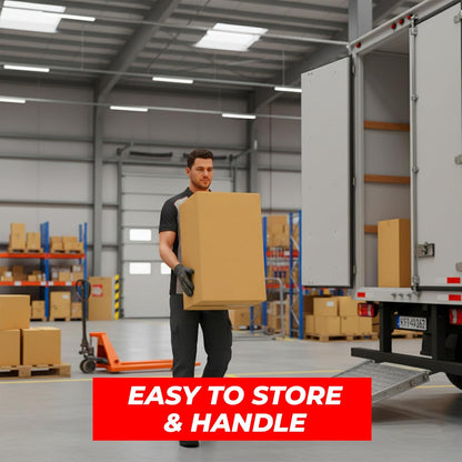 UKR Cargo Boxes 45x45x70 CM | 10 PC Heavy Duty 5-Ply Cardboard Boxes