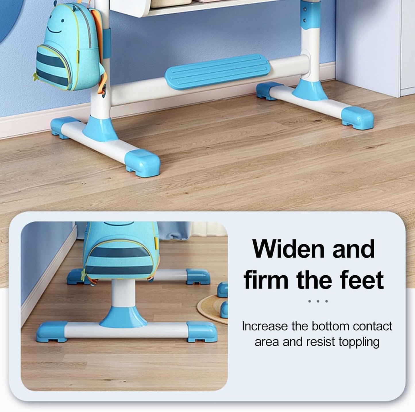 Adjustable Kids Study Learning Desk and Chair Set