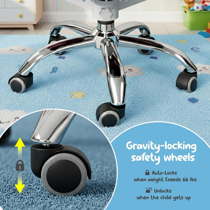 Kids Desk Chair with Armrests