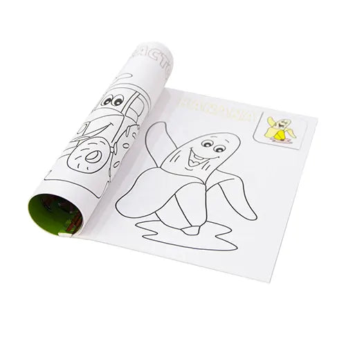 coloring book my fun fruits vegetables vehicles 4