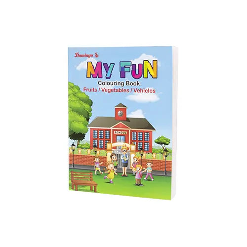 coloring book my fun fruits vegetables vehicles 5