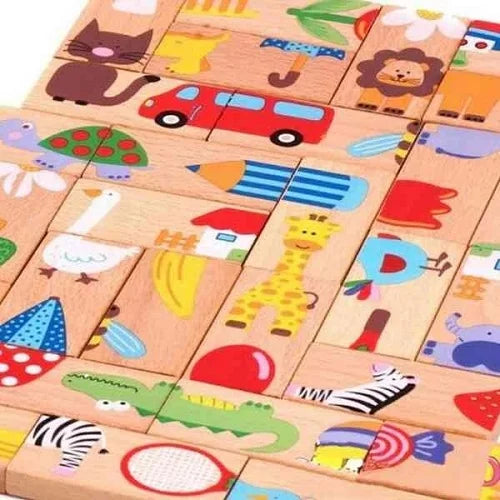 domino pictures wooden 3