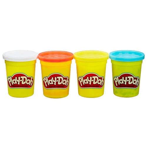 play doh pack of 4 ounce cans of assorted colors dinosaur 1